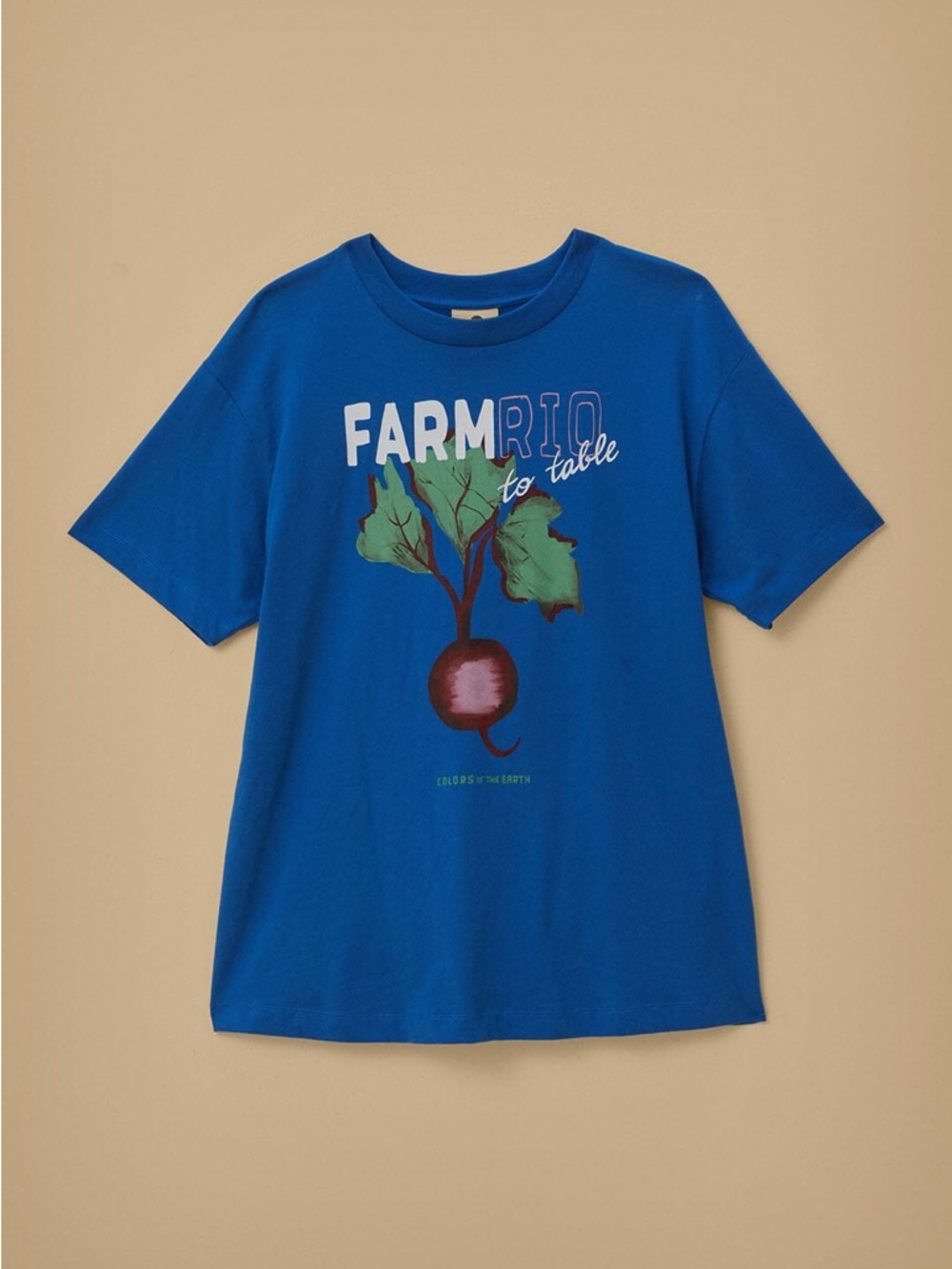 Blue Beet Farm To Table Organic Cotton T-Shirt